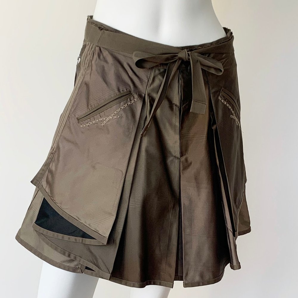 Marithe + François Girbaud Pleated skirt